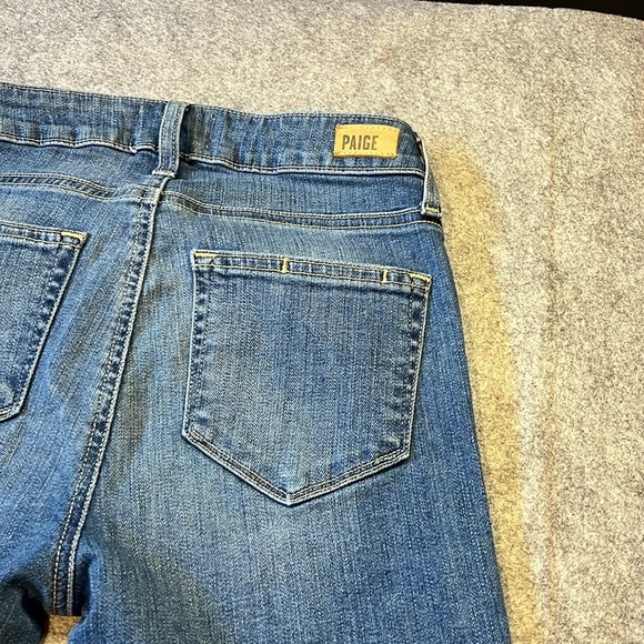 PAIGE Hoxton Crop in Madera, Size 25. - Picture 5 of 12